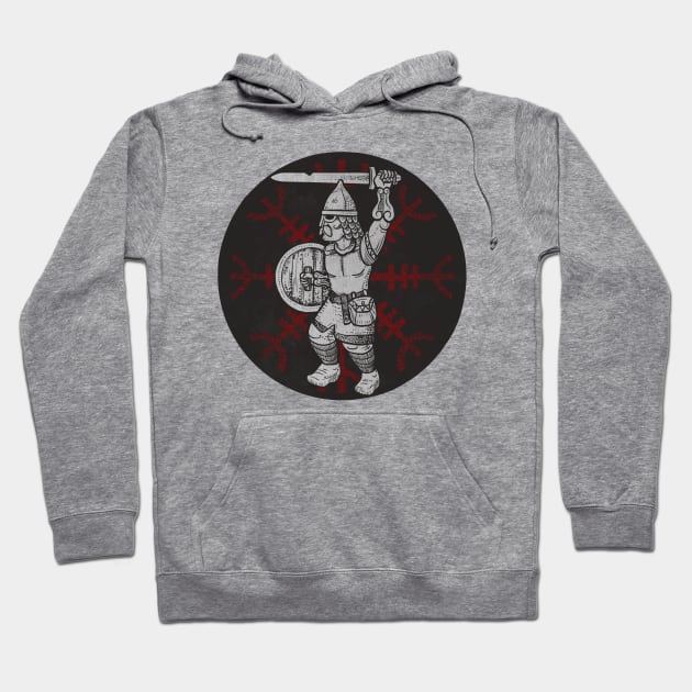 Viking warrior Hoodie by BlackForge